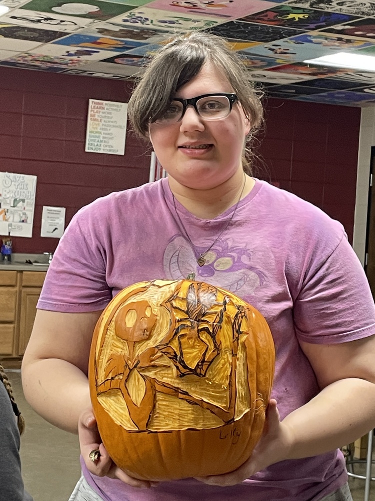 Pumpkin carving fun!