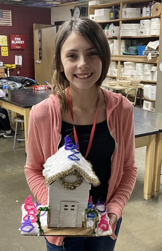 7th Grade Gingerbread House Challenge Bowler School District