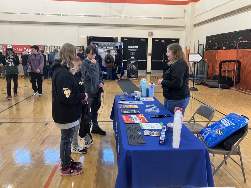 8thGrade Students Visit the Clintonville Career Fair Bowler School